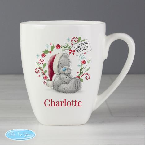 Personalised Me to You Bear Christmas Latte Mug Extra Image 3